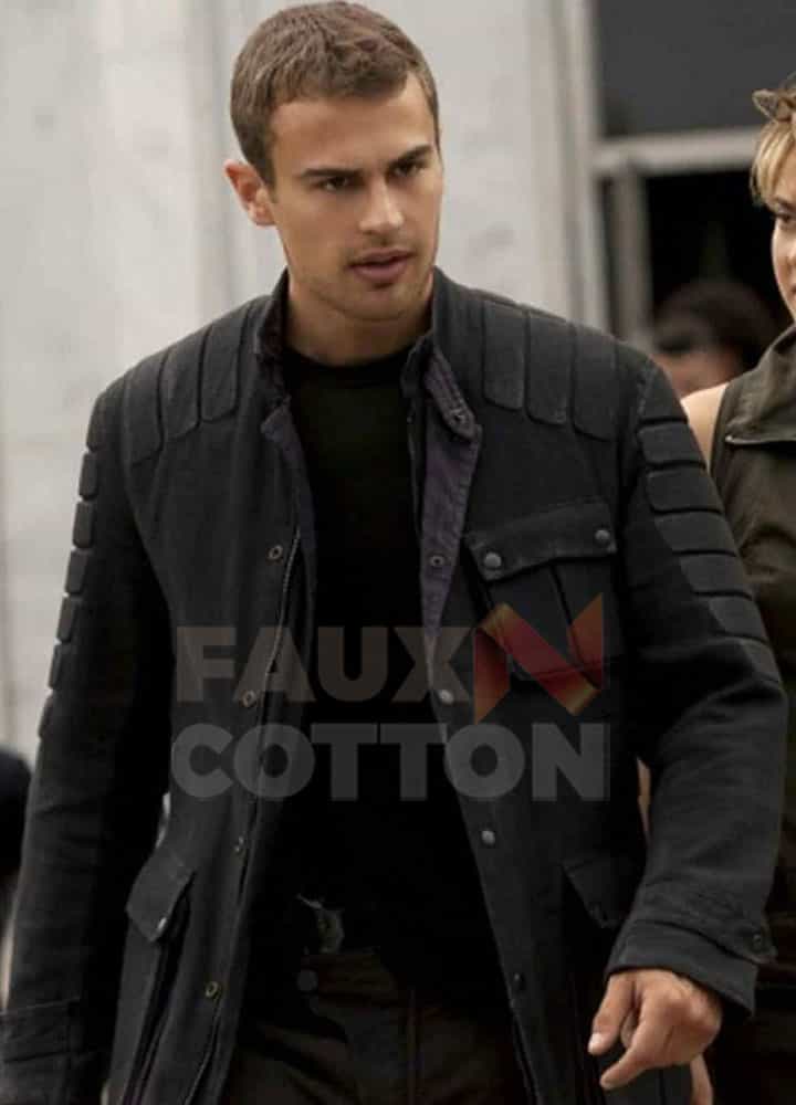 Divergent Theo James Black Jacket